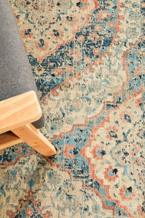 Rug Culture Odyssey Large Navy Multi-coloured Rug 400X80CM - ODY-150-NAVY-400X80 hero image