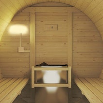 Revel Eden 6 Person Traditional Barrel Sauna R-BT-6P hero image