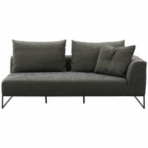 Kalona Vaeroy Modular Six Seater Right Facing Sofa Pewter 208-04B-02B-VILA-27 hero image