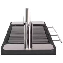 EVERDURE HUB Charcoal BBQ with Rotisserie Black HBCE2BB hero image