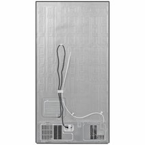Hisense 632L Side by Side Refrigerator Black Steel HRSBS632BW hero image