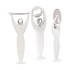 Bugatti 3-piece Gym Set - White 32-7089-AC1U image NaN