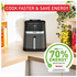 Tefal Air Fryer 5Ltr Silence Essential Grey EY551H  image NaN