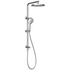 Parisi Envy II Shower Column with Sliding Rail & Turn Diverter Chrome P208DTW image NaN