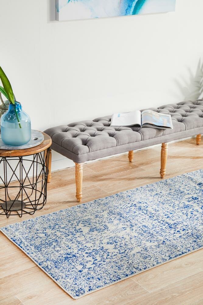 Rug Culture Evoke Extra Large Blue Rug 500X80CM - EVO-256-BLUE-500X80 hero image