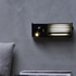DCW Editions Biny Switched Bedside Right Wall Light - Black  BBSBLBLSWR image NaN