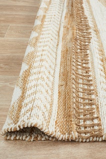 Rug Culture Parade Extra Large White Rug 320X230CM - PRD333WHT320X230 hero image