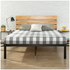 Zinus Queen Bed Frame Metal and Pine Wood AU-HBPBA-14Q image NaN