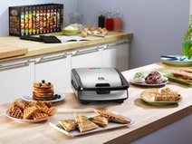 Tefal SW852 Snack Collection Sandwich and Waffle Maker hero image