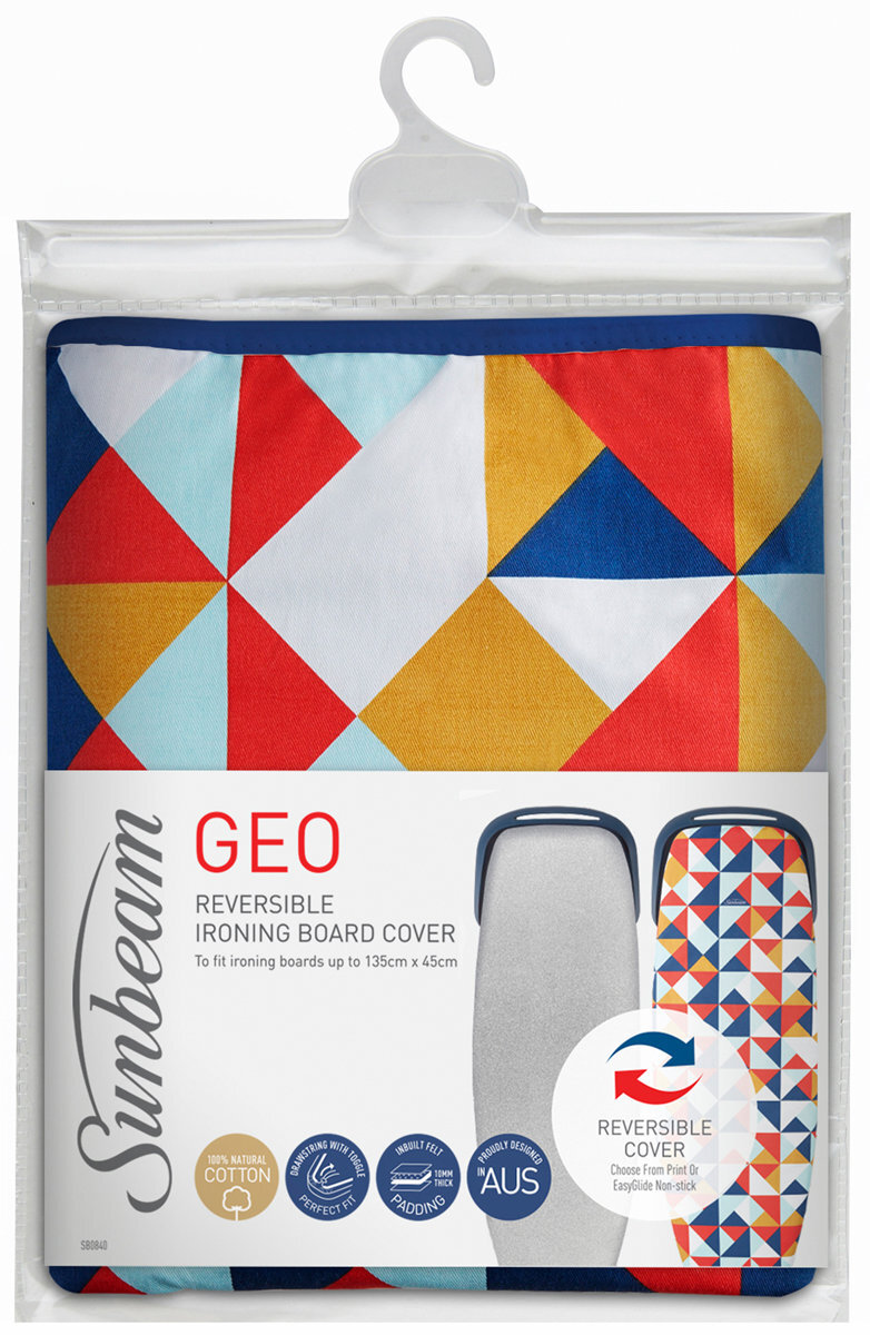 Sunbeam SB0840 Geo Reversible Ironing Board Cover hero image