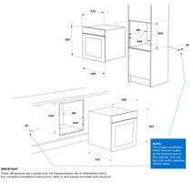 Westinghouse 60cm Built-In Stainless Steel Oven WVE612SCP hero image