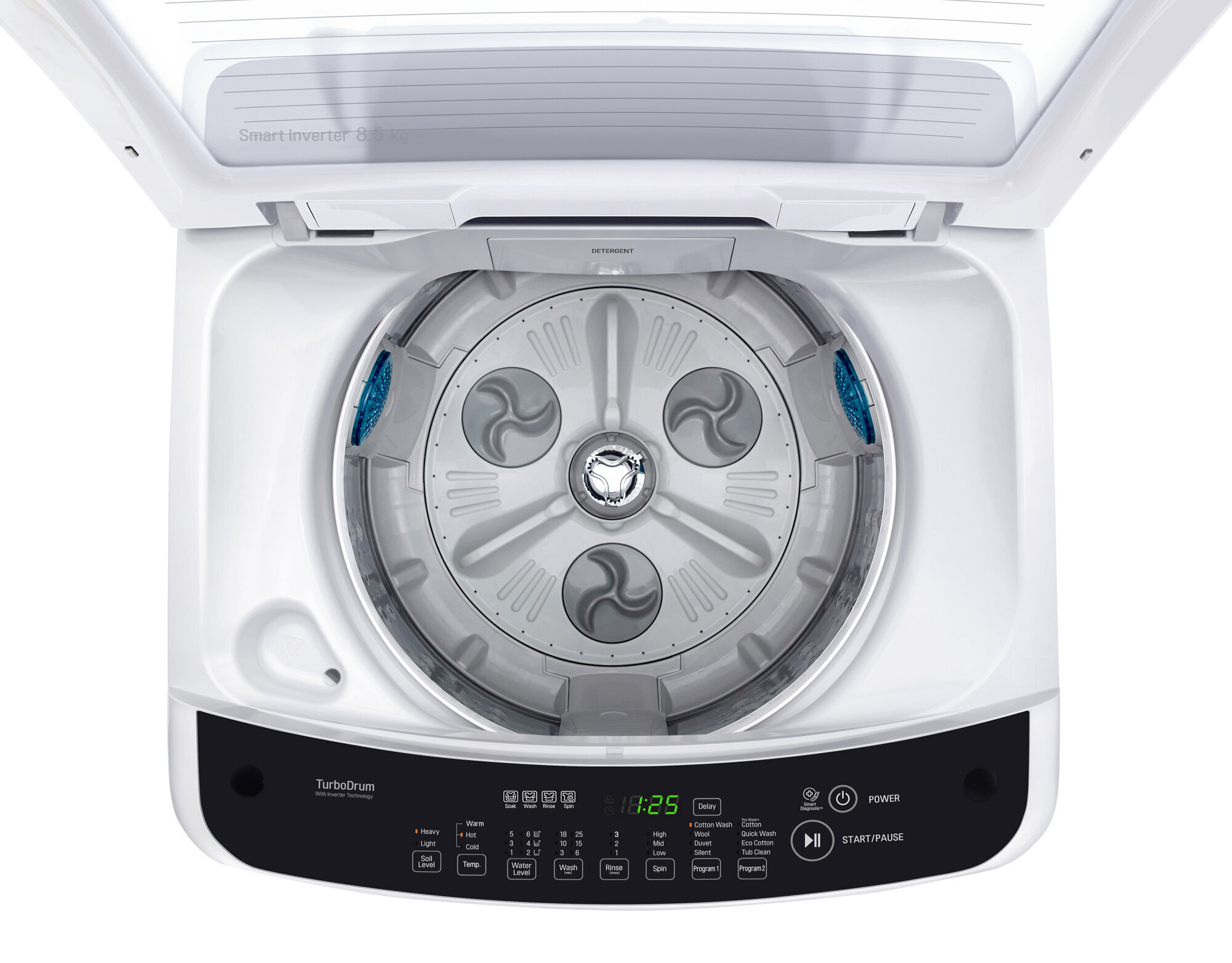 LG 8.5kg Top Load Washing Machine WTG-8521 hero image