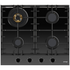 Omega 60cm Natural Gas Cooktop with Wok Burner Ceramic Glass Black  OCGG604WB image NaN