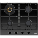 Omega 60cm Natural Gas Cooktop with Wok Burner Ceramic Glass Black OCGG604WB hero image