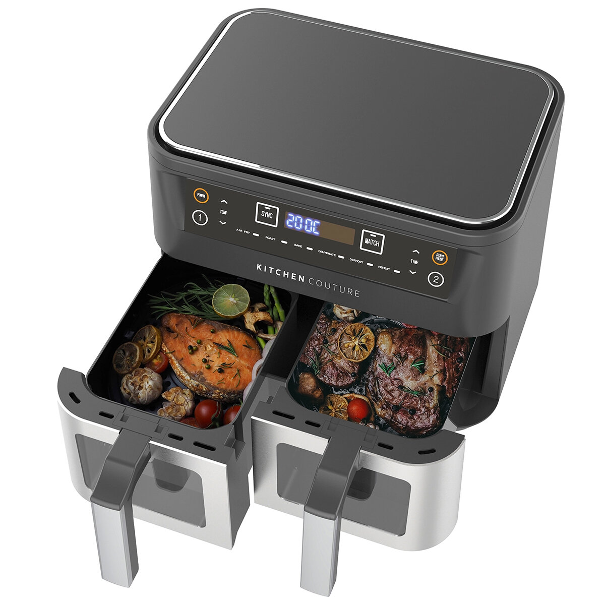 Kitchen couture clearance air fryer review