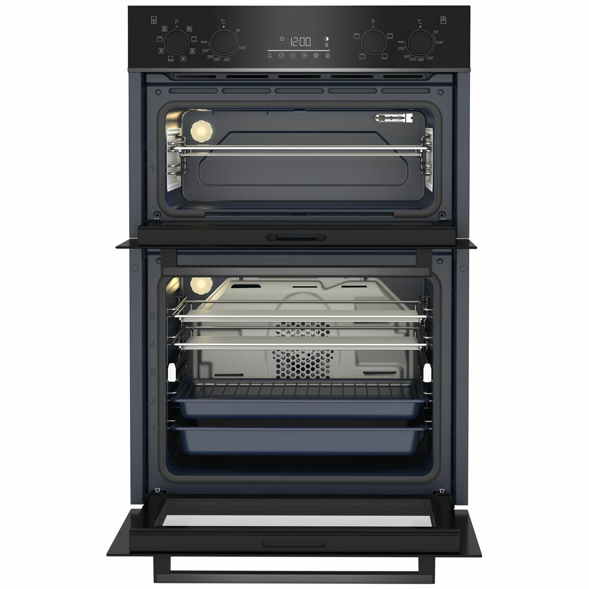 Beko integrated double outlet oven