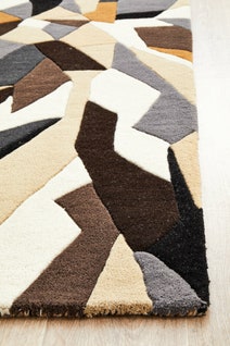 Rug Culture Matrix Medium Earth Rug 300X80CM - MTX-903-FOS-300X80 hero image