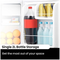 Hisense 45L Bar Fridge White HRBF46 hero image