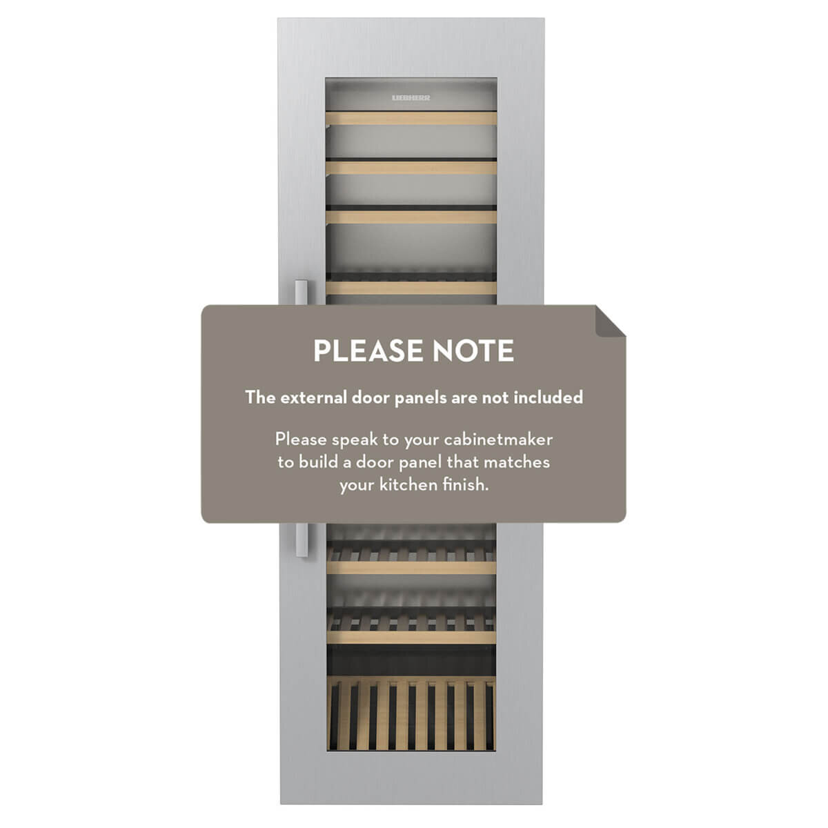 Liebherr 80 Bottle Vinidor Built-In Wine Storage Cabinet Right