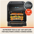 Sunbeam All-In-One 11L Air Fryer Oven AFP5300BK image NaN