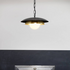 CTO Lighting Carapace Pendant Light with Chain - Bronze and Satin Brass with Opal Glass CARPEOBZGOCN image NaN