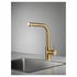 Rogerseller Tonic Square Sink Mixer with Pull Out Spray - Brushed Gold 3606013914 image NaN