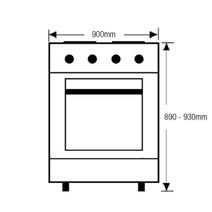 Glem GL965EI 90cm Freestanding Dual Fuel Oven/Stove hero image