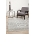 Rug Culture Chrome Extra Large Silver & Off White Rug 330X240CM - CRO-ADD-SIL-330X240 image NaN