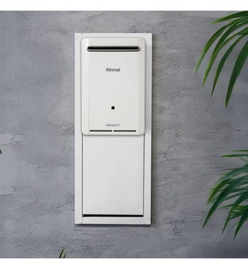 Rinnai White Lockable Recess Box RBOX04LW | Appliances Online