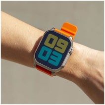 Fitsmart Elite XL Smartwatch with AMOLED Display Orange 10004977 hero image