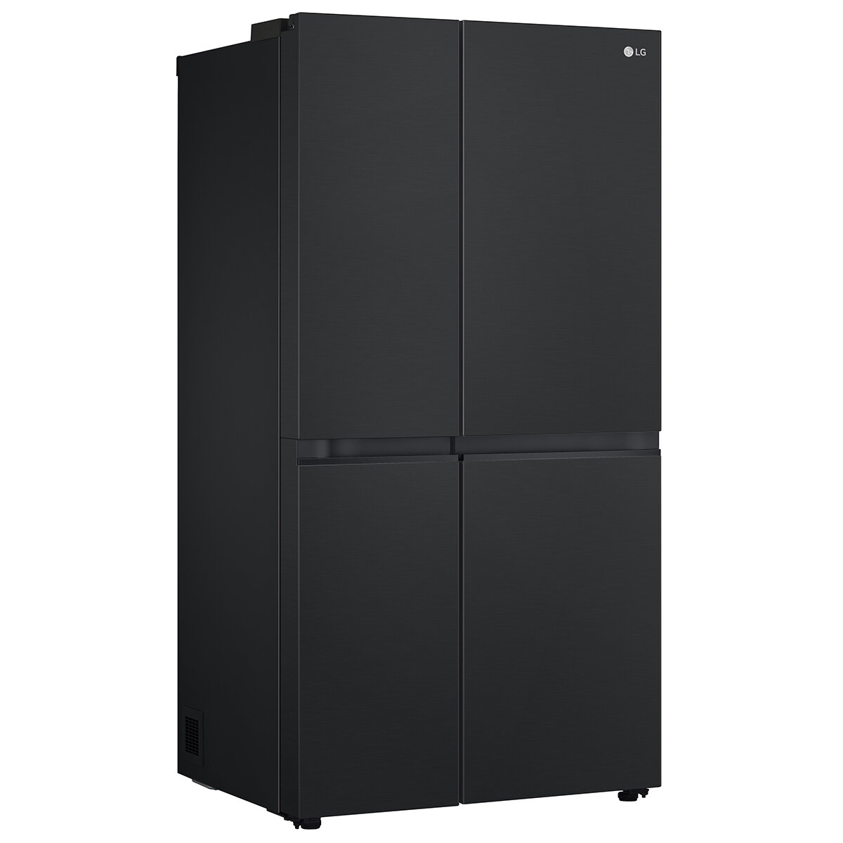 LG 655L Side by Side Fridge Matte Black GS-B600MBL hero image