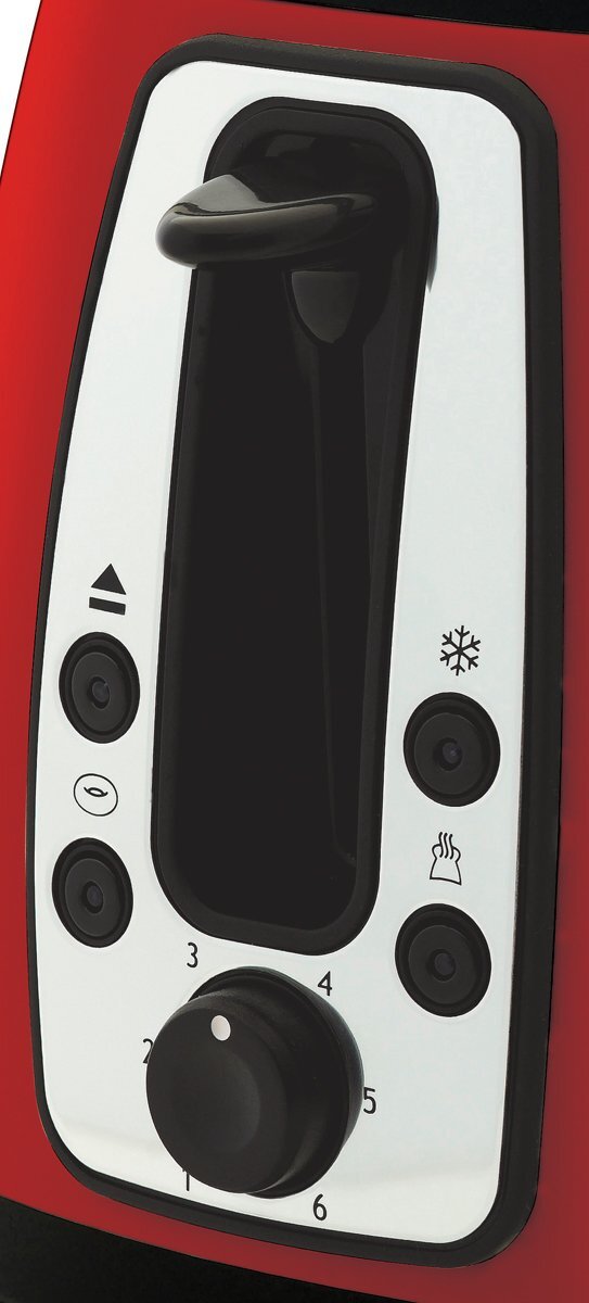 Russell Hobbs 2 Slice Toaster RHT22RED - Red hero image