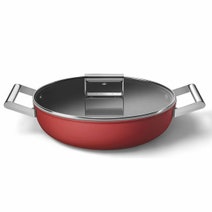 Smeg Four Piece Cookware Set Red CK4PCRDM hero image
