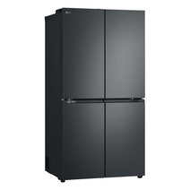 LG 655L Flat Door French Door Fridge Matte Black GF-B700MBL hero image
