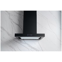 Omega 60cm Wall Canopy Rangehood Matt Black ORC60MB hero image