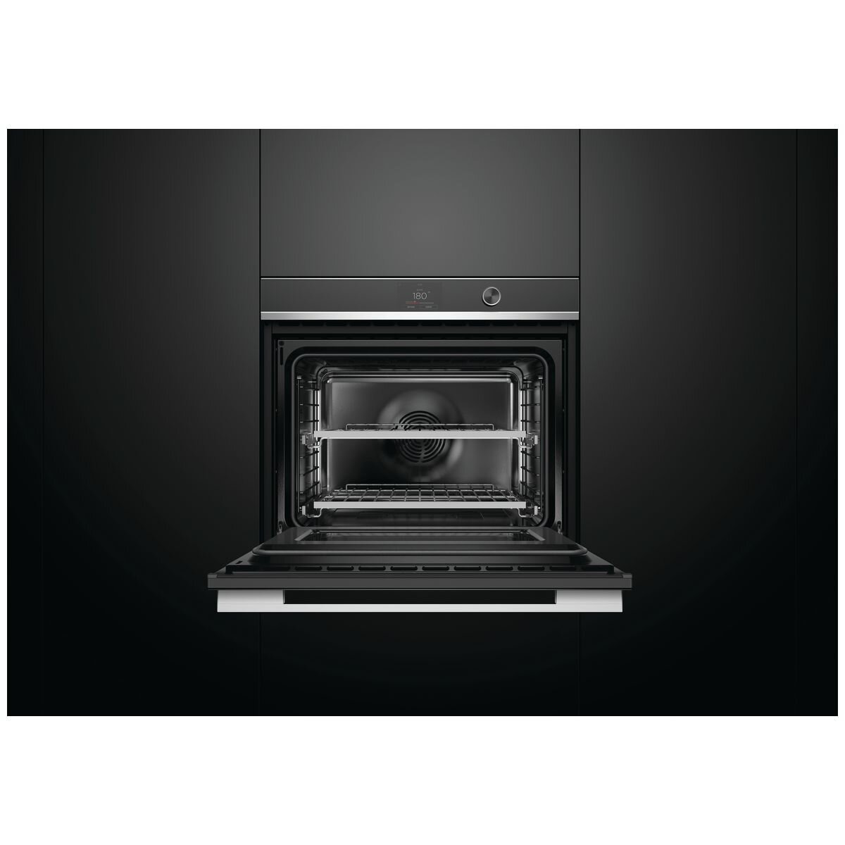 Fisher & Paykel Series 9 76cm Contemporary Pyrolytic Built-In Oven OB76SDPTDX2 hero image