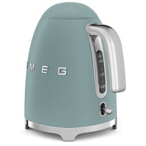 Smeg Kettle and 2 Slice Toaster Breakfast Pack Emerald Green KLF03EGMAUTSF01EGMAU hero image