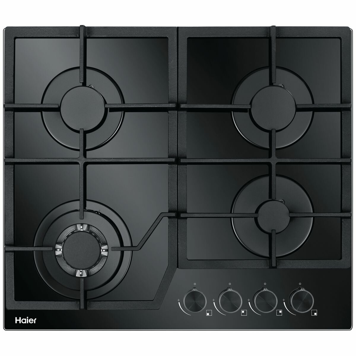 Haier 60cm Natural Gas On Glass Cooktop HCG604WFCG3