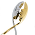 Bugatti Kiss Salad Tongs - White/ Gold 43-7003DR-C1U image NaN