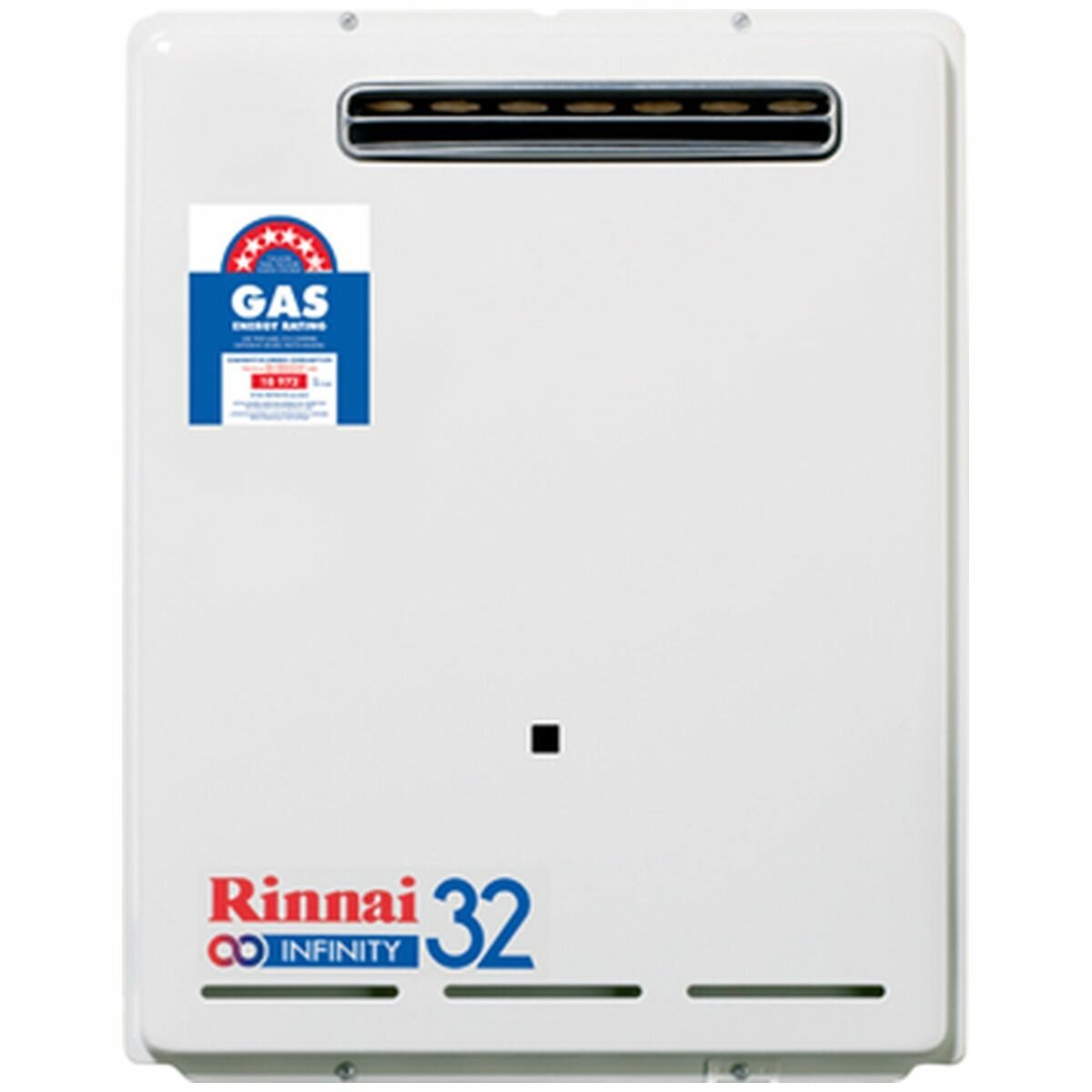 Rinnai 32L Continuous Flow 60-degree Hot Water System Natural Gas INF32N60M  | Appliances Online