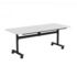 OLG Agile Flip Table 1800x750 White Worktop with Black Frame OG_AGFLIP1875B_W image NaN