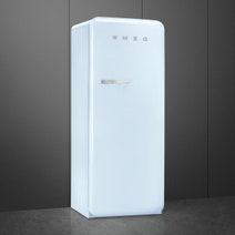 Smeg 270L 50's Retro Style Aesthetic Top Mount Fridge Pastel Blue FAB28RPB3AU hero image