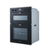 Brohn 60cm Built-In Black Glass Double Electric Oven BROD6001BLK image NaN