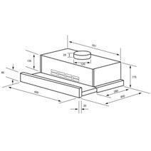 Euromaid 60cm Slideout Stainless Steel Rangehood RSFR8S hero image