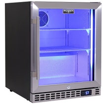 Schmick 89L Quiet Front Venting Triple Glazed Bar Fridge SK86-SS hero image