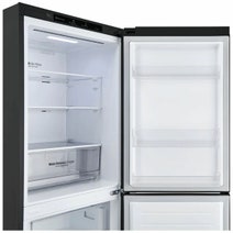 LG 306L Bottom Mount Fridge Matte Black GB-335MBL hero image