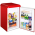Husky 118L Retro Style Bar Fridge Red HUSRET135RDHU image NaN