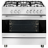Artusi 90cm Dual Fuel  Freestanding Oven Stainless Steel CAFG90X image NaN