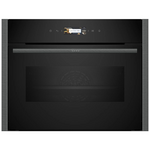 Neff 60cm N 70 Built-in Compact 45cm high Oven with Microwave Function C24MR21G0B hero image