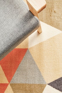 Rug Culture City Medium Rust Rug 220X150CM - CIT-564-RUST-220X150 hero image